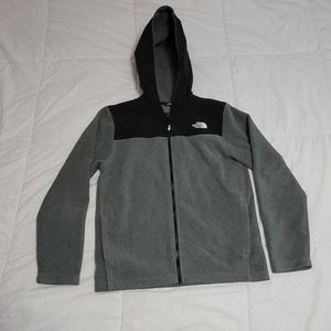 North Face Boys’ Full Zip Hooded Fleece Jacket